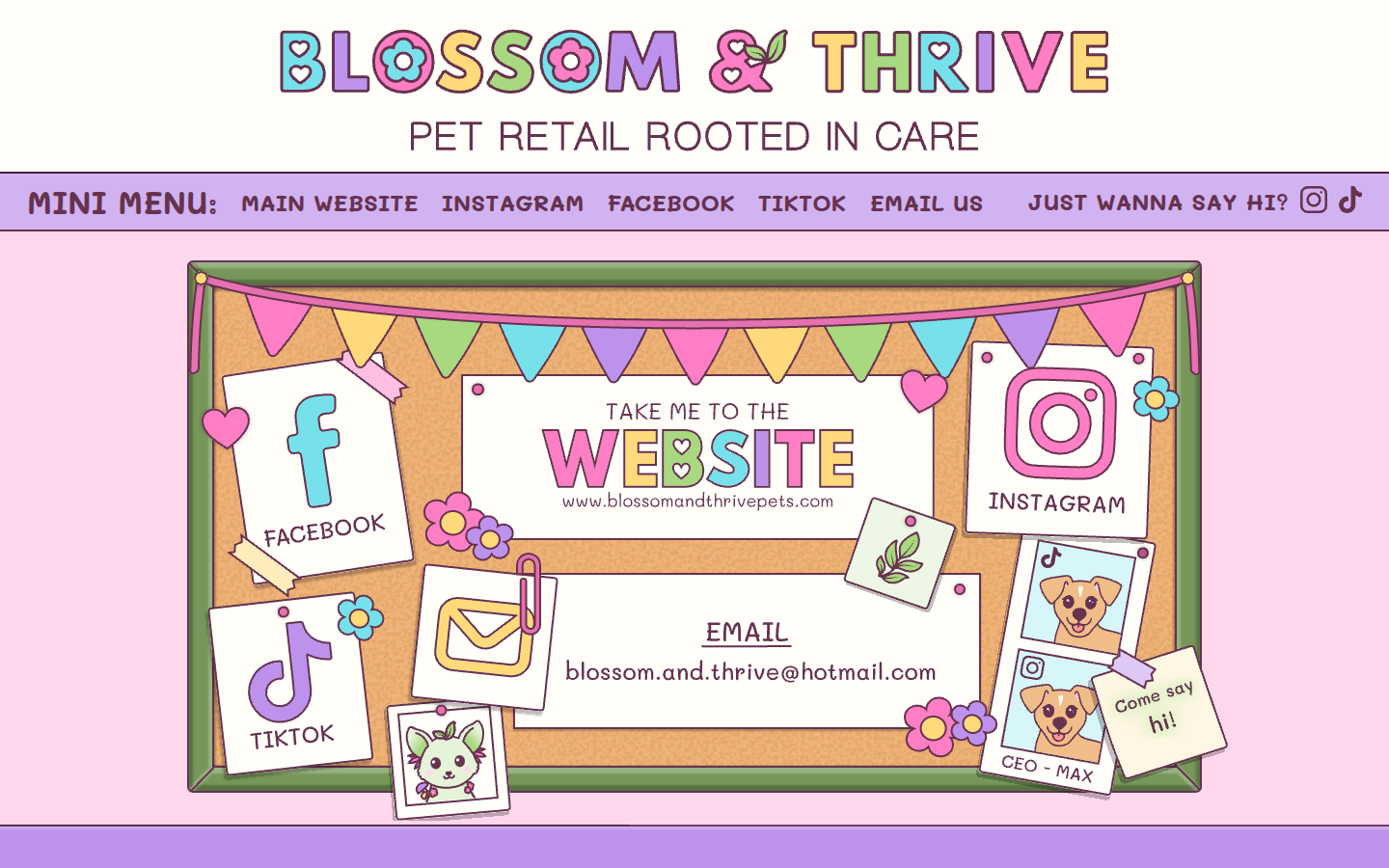 Blossom & Thrive Link Page → thumbnail